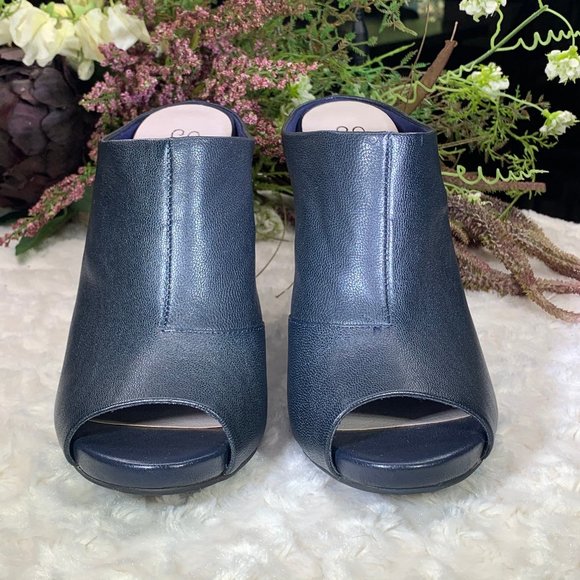 Seychelles Black Propaganda Slip On Mules 8 NWOB - Picture 3 of 7